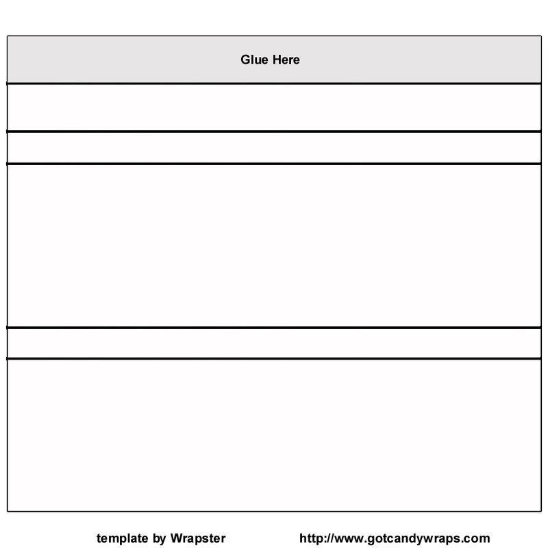 Printable Free Candy Bar Wrapper Template For Word