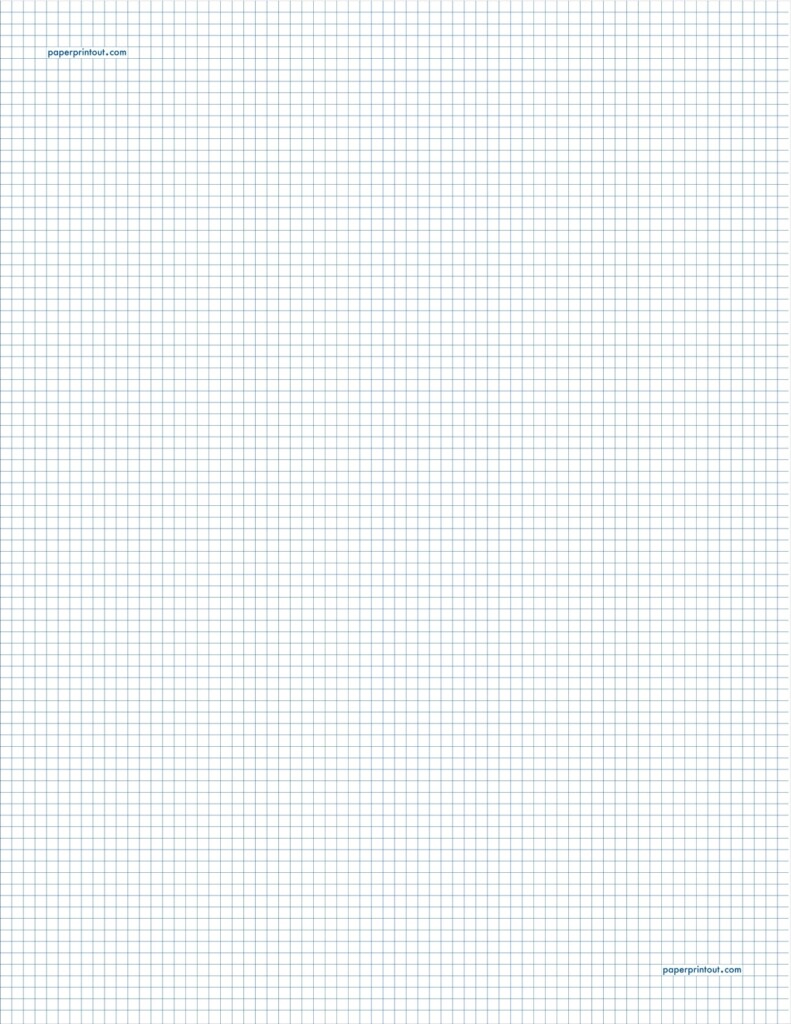 Printable Graph Paper 1 Inch Squares