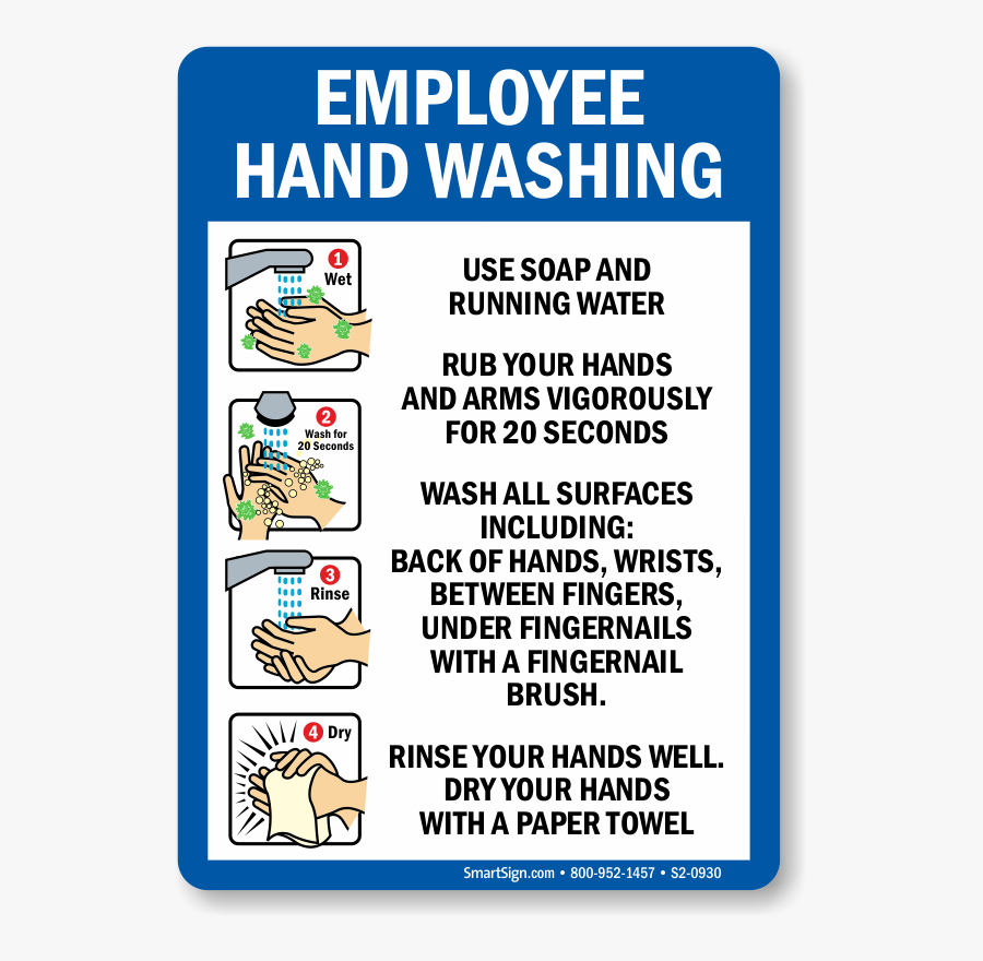 Printable Hand Washing Signs