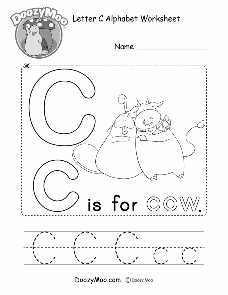Printable Letter C Worksheets For Preschool