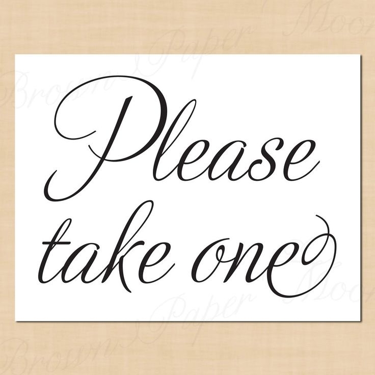 Printable Please Take One Sign Printables Halloween Signs Printable 