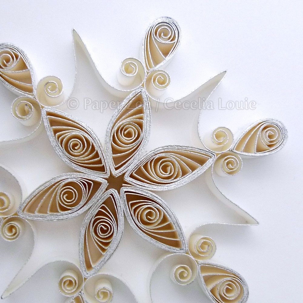 Printable Quilling Snowflake Patterns Printable Word Searches