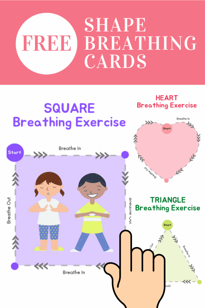 Printable Shape Breathing Exercises Lemon And Kiwi Designs