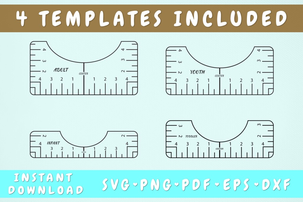 Printable Tshirt Ruler Printable Templates