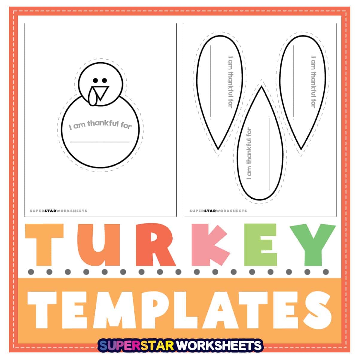 Printable Turkey Body Template Printable Free Templates