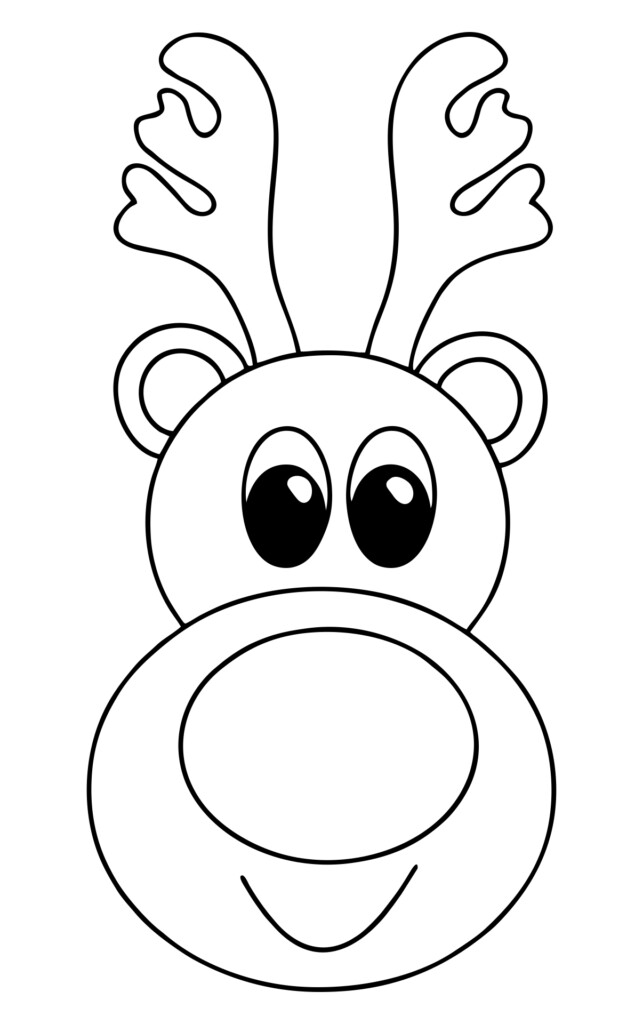 Reindeer Template Printable Printable Word Searches