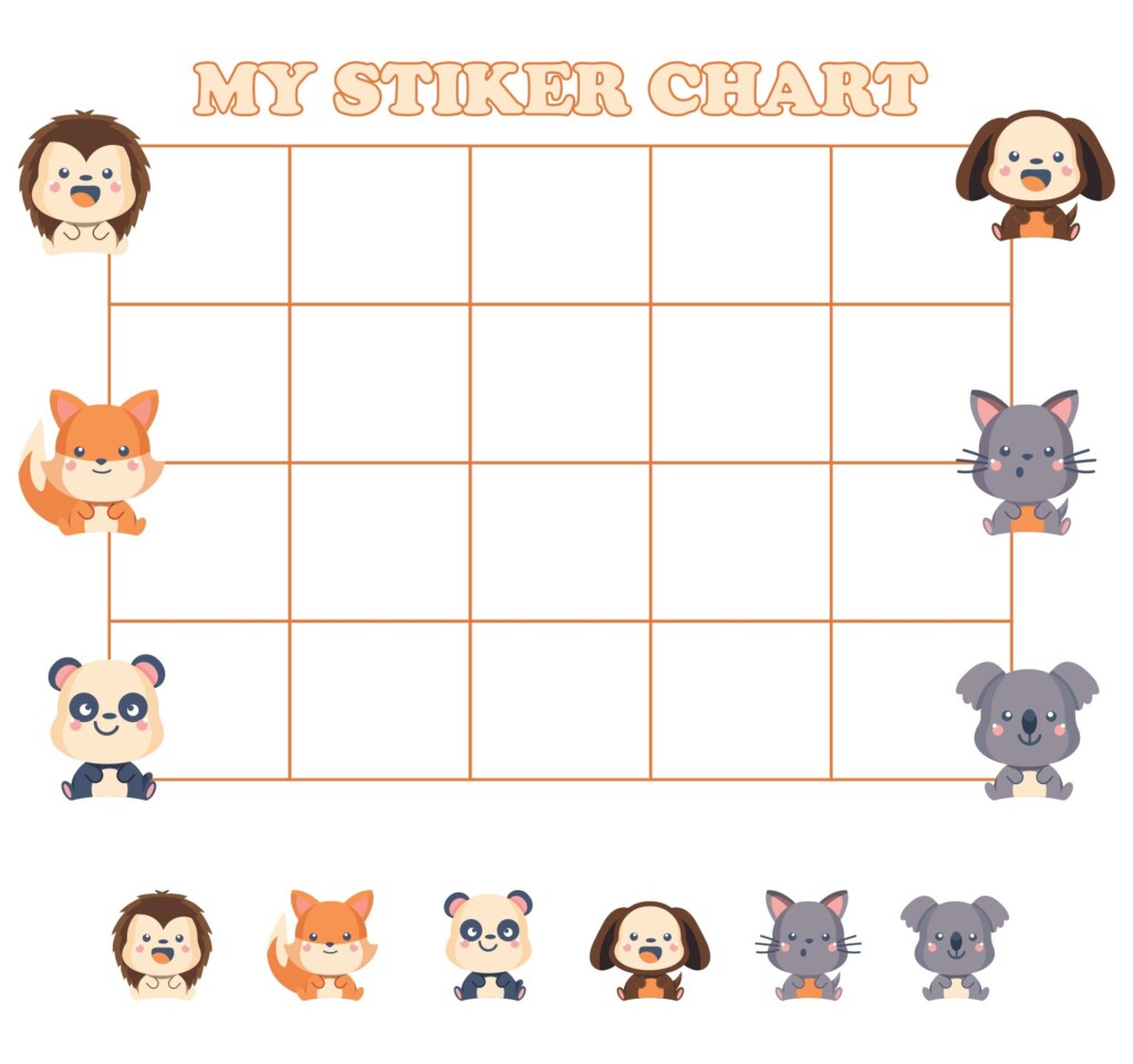 Reward Sticker Chart Printable Printable Free Templates
