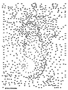 Seahorse Extreme Dot to Dot Connect The Dots PDF By Tim 39 s Printables
