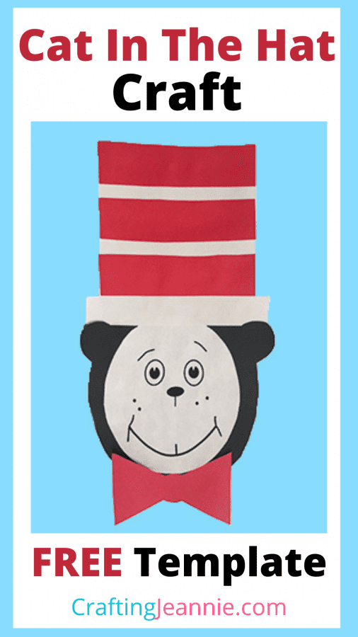 Shape Cat In The Hat Craft For Kids Dr Suess Day Craft Artofit