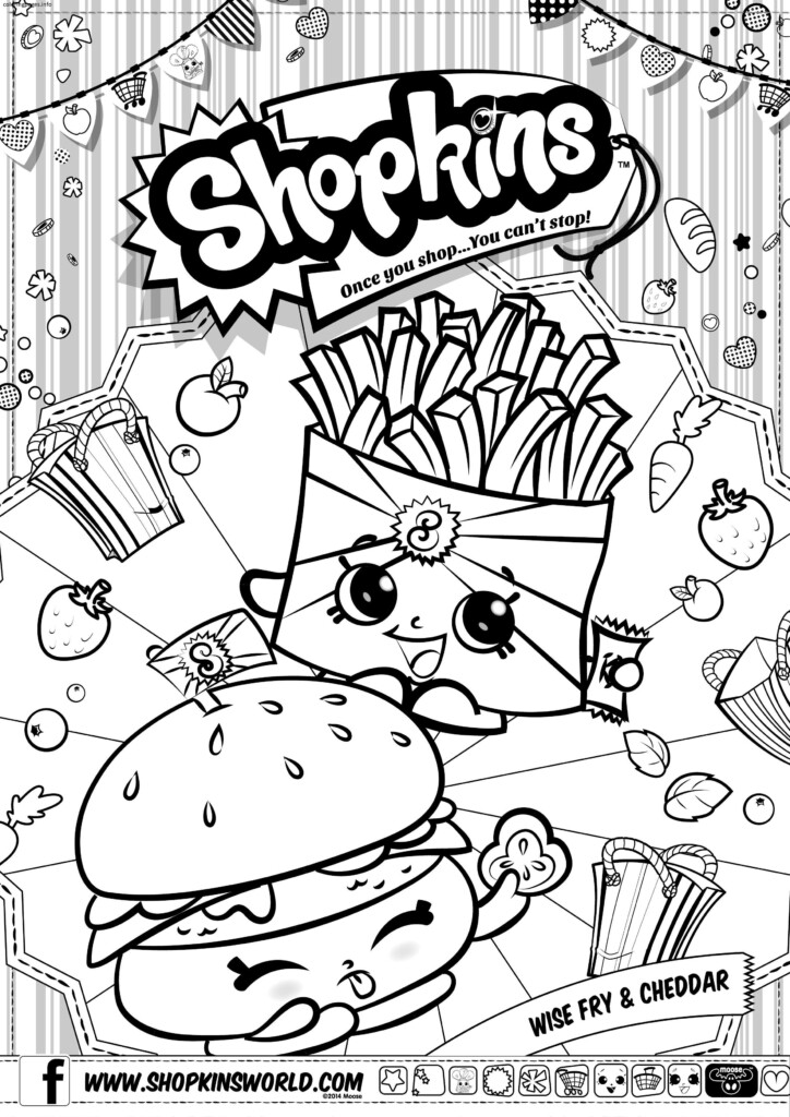 Shopkin Coloring Pages Season 4 At GetColorings Free Printable 