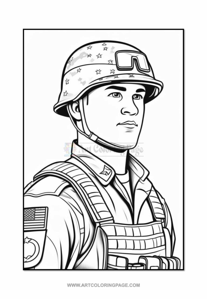 Soldier Inside Cave Coloring Page Vol 2 100 Unique Designs Instant