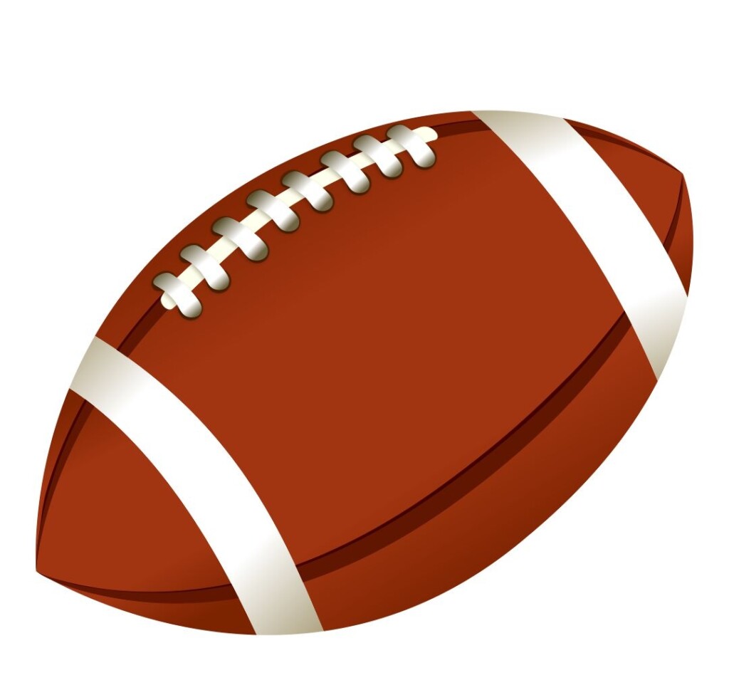 Template Of A Football