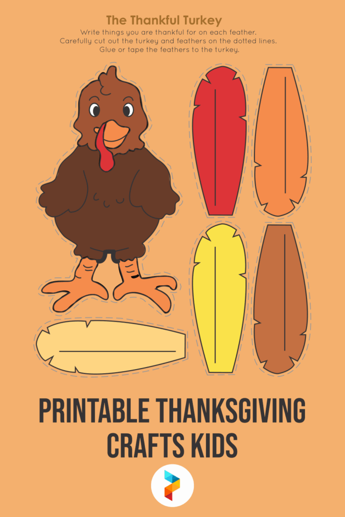 Thanksgiving Crafts Kids 11 Free PDF Printables Printablee