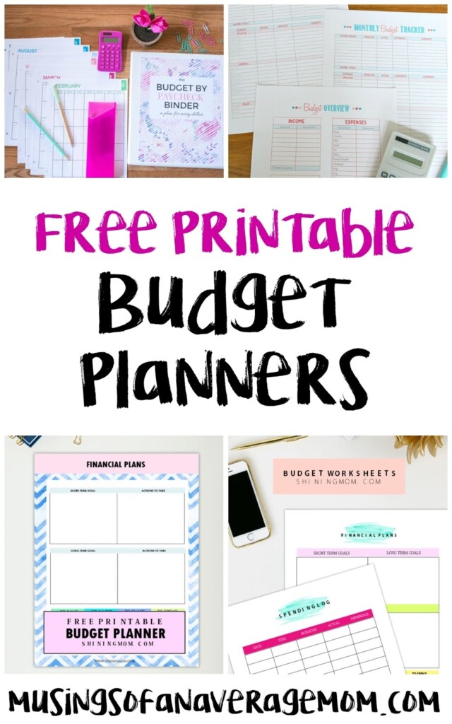 The Budget Mom Free Printables