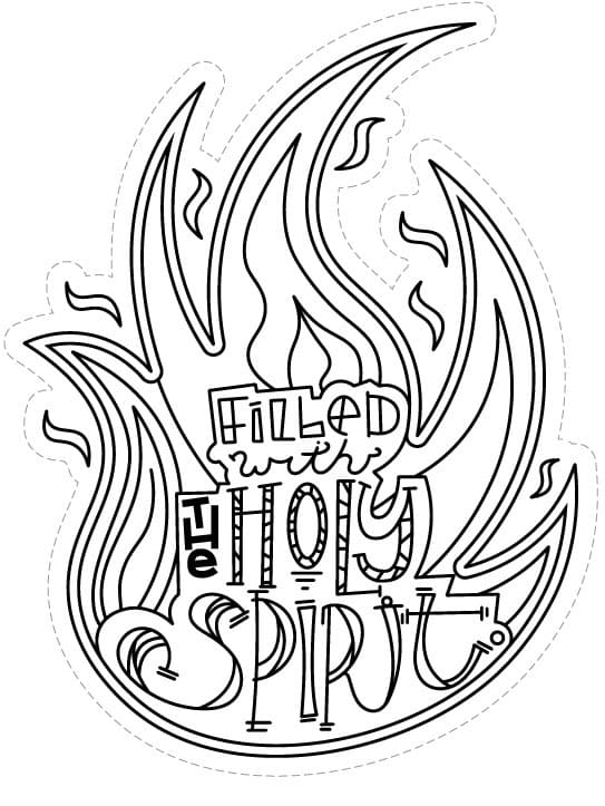 The Holy Spirit Coloring Page Free Printable Coloring Pages For Kids