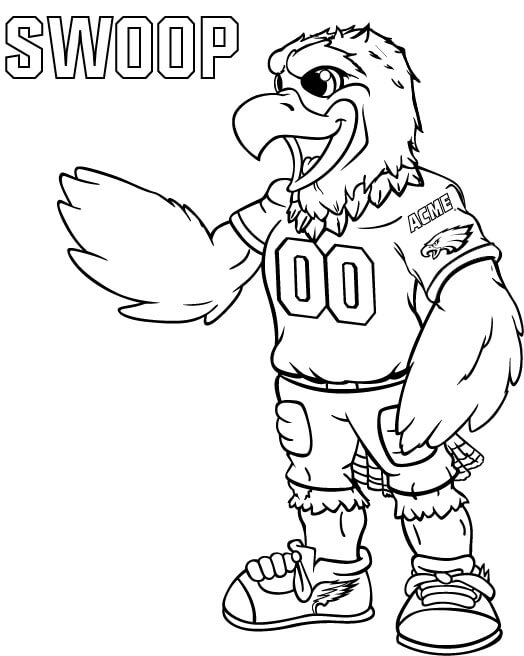 Top 11 Free Printable Philadelphia Eagles Coloring Pages