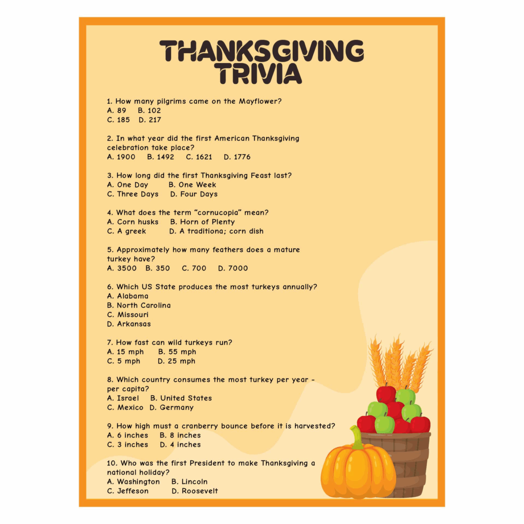 Top Trivia Questions And Answers For Adults
