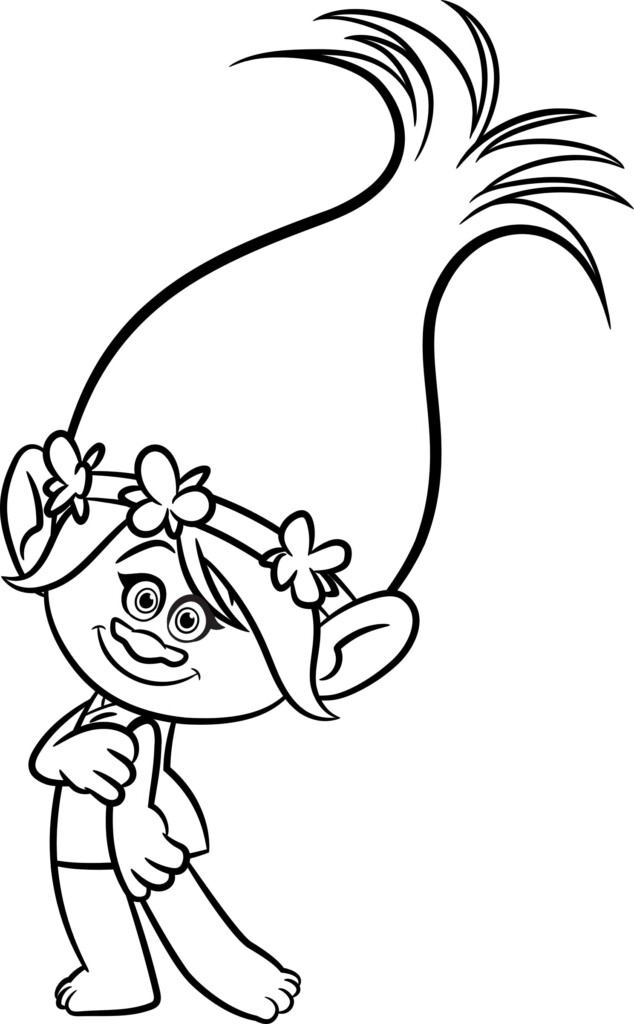 Trolls Movie Coloring Pages Best Coloring Pages For Kids