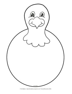 Turkey Body Printable