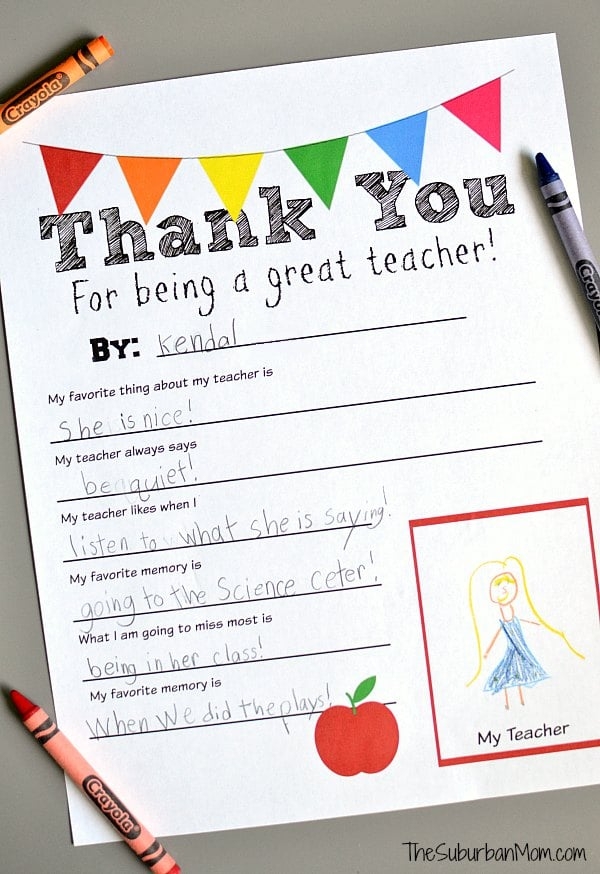 What To Write In Teacher Appreciation Card Infoupdate