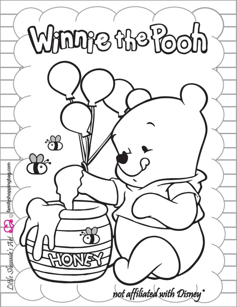 Winnie The Pooh Coloring Book Pdf