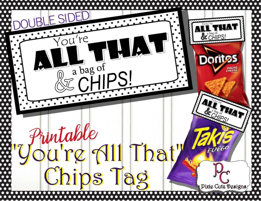 You 39 re All That And A Bag Of Chips Free Printable Printable Word Searches