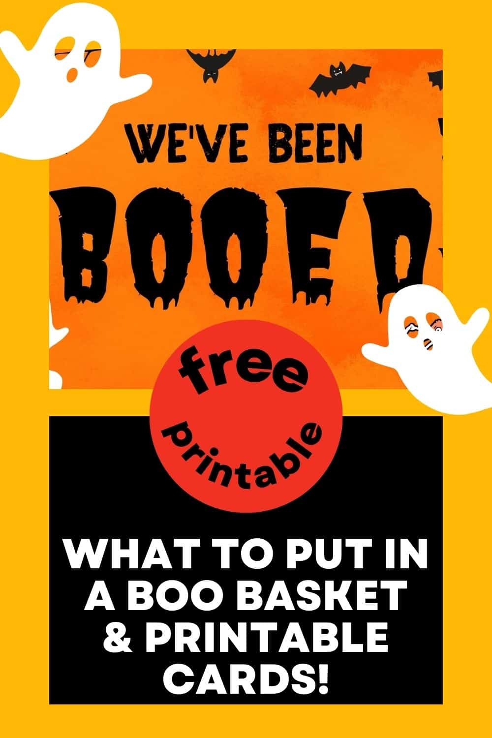 You 39 ve Been Booed Free Printable Basket Ideas Celebrating With Kids